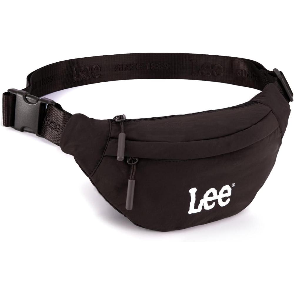 imageLee Fanny Packs for Women WaterResistant Crossbody Bag Lightweight Waist Pack for Travel ampamp Everyday Use BeigeCoffee