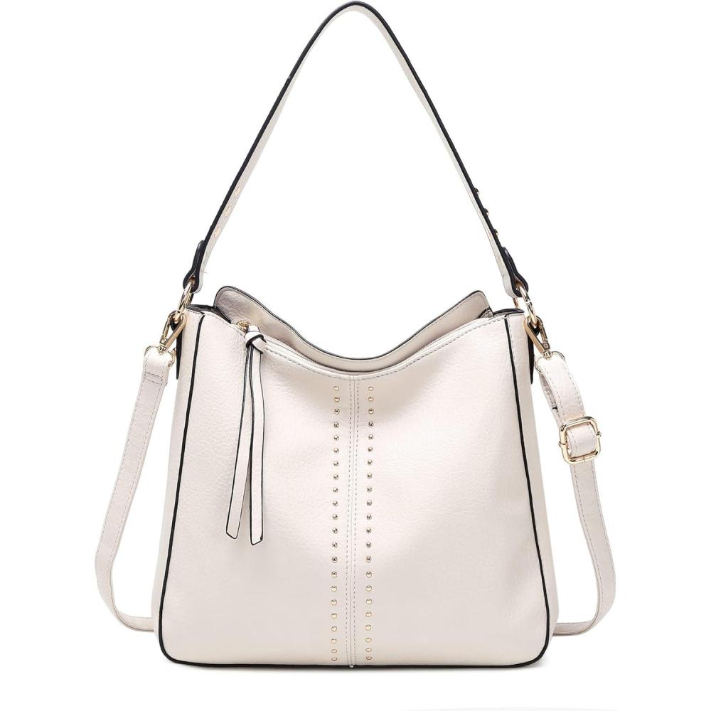 imageMontana West Hobo Bag for Women Crossbody Purse and Handbags Ladies Chic Shoulder BagsBeige