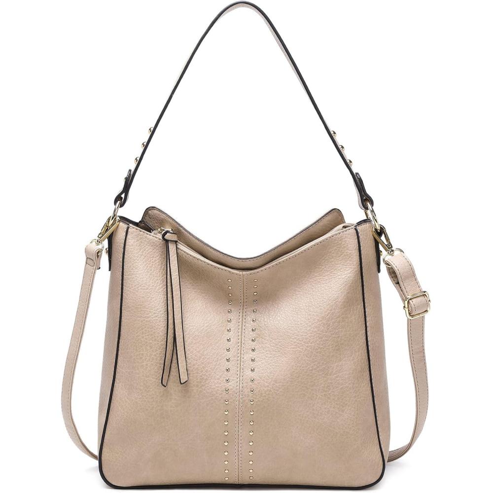 imageMontana West Hobo Bag for Women Crossbody Purse and Handbags Ladies Chic Shoulder BagsKhaki