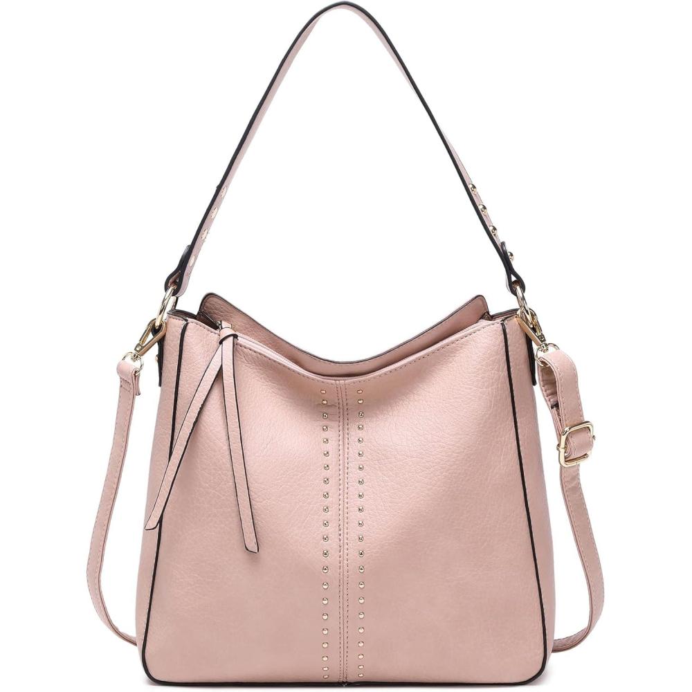 imageMontana West Hobo Bag for Women Crossbody Purse and Handbags Ladies Chic Shoulder BagsPink