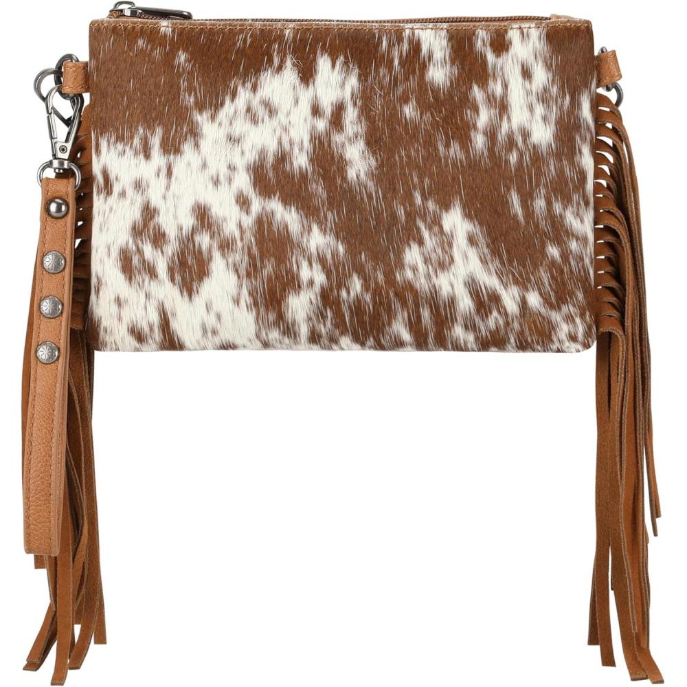 imageMontana West Western Purse for Women Crossbody Bag Wristlet Clutch PurseA4 Brown