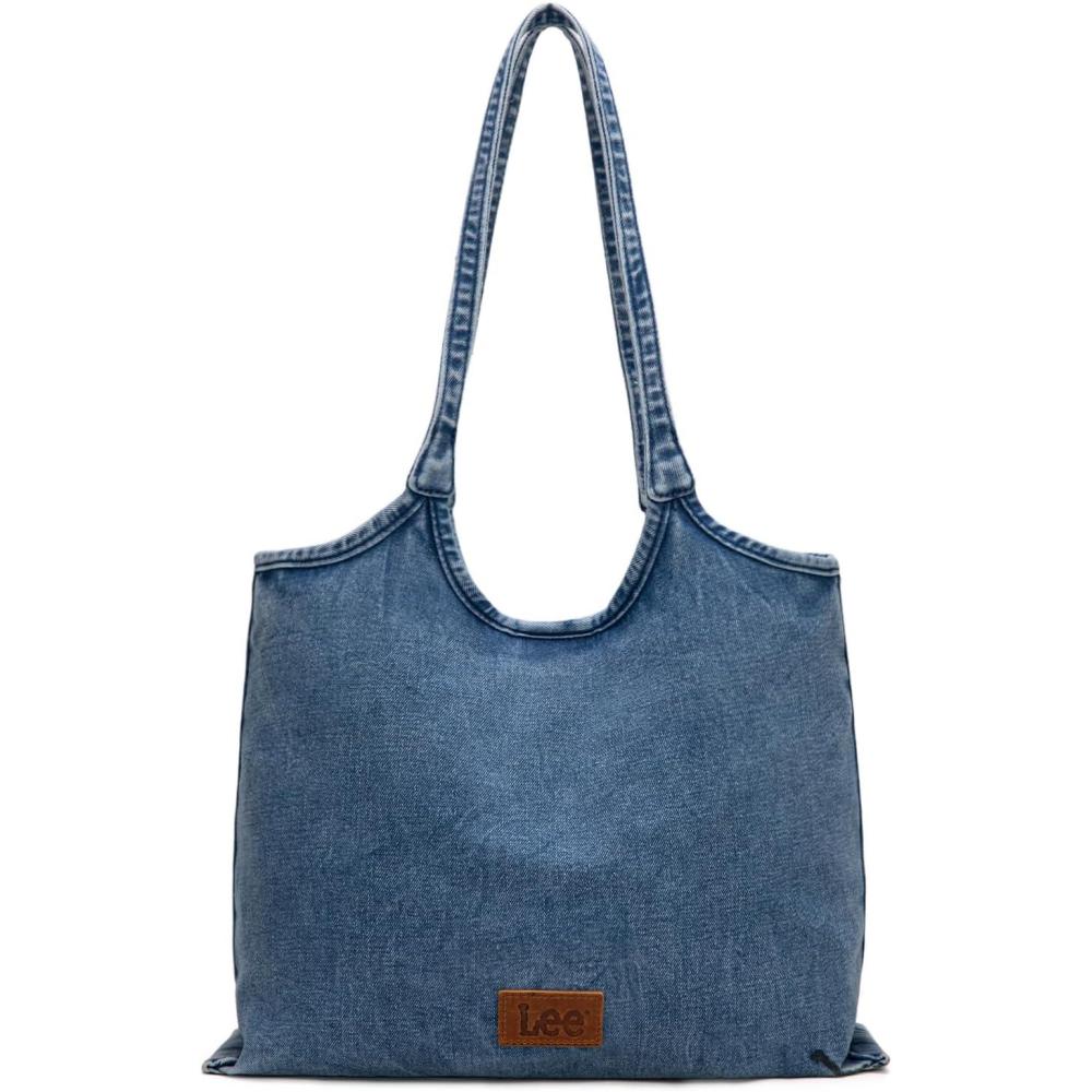 imageMontana West x Lee Denim Tote Bag for Women Casual Hobo Shoulder Bag ampamp Handbags for Work Travel ShoppingLeejean
