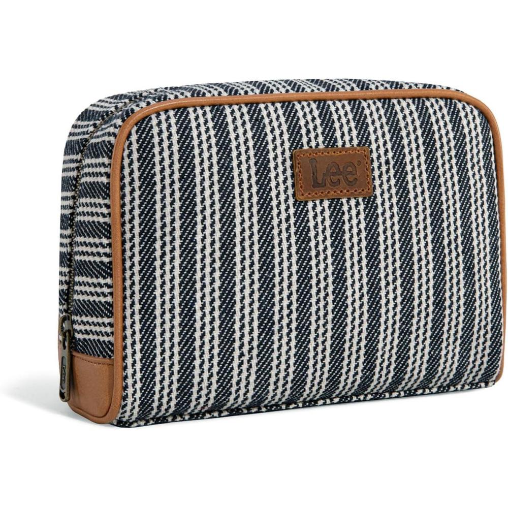 imageMontana West x Lee Travel Makeup Bag Large Capacity Cosmetic Bag Make up Organizer Case for Women Toiletry Bag Travel Essentials
