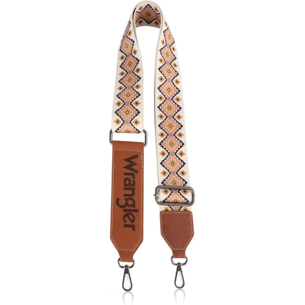 imageWrangler Strap Western Purse Straps Replacement Crossbody Handbag Adjustable Aztec Wide Guitar StrapAztec Wrangler Strap