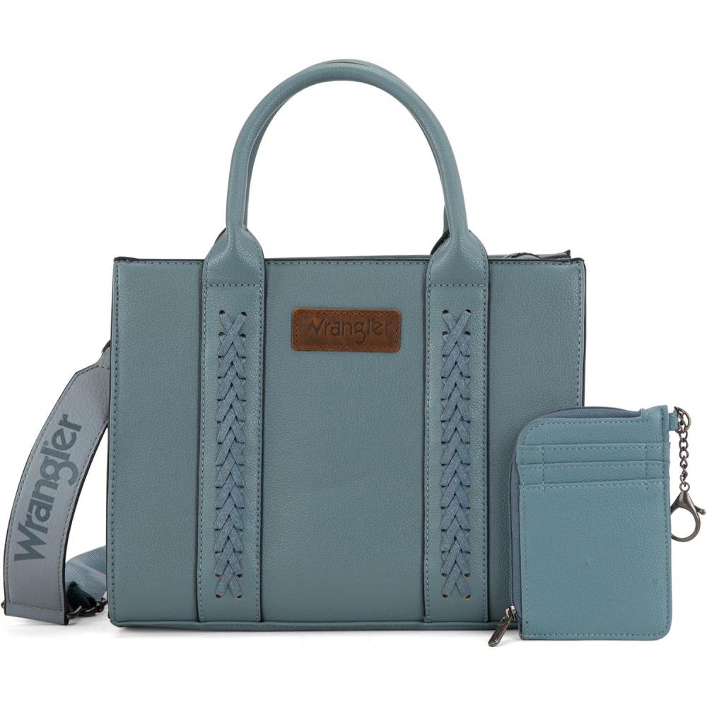 imageWrangler Tote Bags for Women Western Purse and Handbags Satchel Tophandle with Card HolderClassicjean