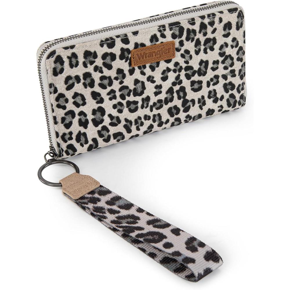 imageX Wrangler Wristlet Western Wallet Boho Aztec Credit Card Holder for WomenLPBeige