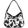 *Cow Print Black
