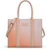 imageMontana West  Wrangler Large Tote Bags Purses for Women Work TopHandle Handbags with StrapGradientbrown