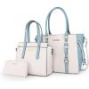 2 Tone Beige & Blue