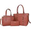 3pcs Brown