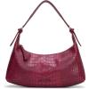 Crocodile Burgundy Red