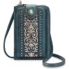 Embroidered Turquoise