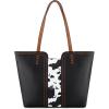 Cow Print Black