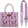 Wide Strap-cactus Purple