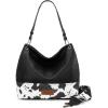Cow Print Black