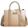 imageWrangler Medium Tote Bag for Women Designer Satchel Handbags Tophandle Purses with StrapGradient Khaki