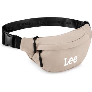Lee Fanny Packs for Women Water-Resistant Crossbody Bag Lightweight Waist Pack for Travel & Everyday Use, Beige(Khaki/Black)