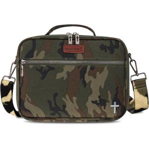 Montana West Bible Covers for Women Men with Leather Bookmark Carrying Book Case Church Bag Outdoor Protective(Camo)