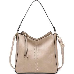 Montana West Hobo Bag for Women Crossbody Purse and Handbags Ladies Chic Shoulder Bags(Khaki)
