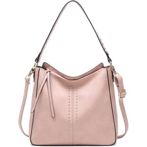Montana West Hobo Bag for Women Crossbody Purse and Handbags Ladies Chic Shoulder Bags(Pink)