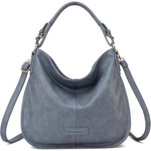 Montana West Hobo Bags for Women Shoulder Purses and Handbags(A-cowboy Blue Mw)