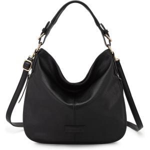 Montana West Hobo Bags for Women Shoulder Purses and Handbags(Black Mw)
