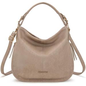 Montana West Hobo Bags for Women Shoulder Purses and Handbags(Khaki Mw)
