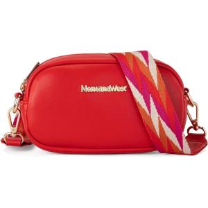 Montana West Small Crossbody Bags for Women Snapshot Camera Pouch Mini Crossbody Purse(Crimson Red)