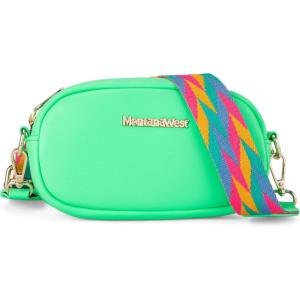 Montana West Small Crossbody Bags for Women Snapshot Camera Pouch Mini Crossbody Purse(Fluorescent Green)