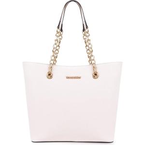 Montana West Tote Bag for Women Chain Top-handle Handbags(Beige)