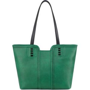 Montana West Tote Bag for Women Top Handle Satchel Purse(Forest Green)