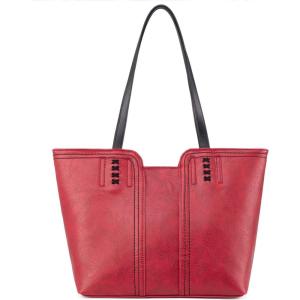 Montana West Tote Bag for Women Top Handle Satchel Purse(Viva Magenta)