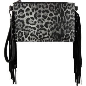 Montana West Western Purse for Women Crossbody Bag Wristlet Clutch Purse(A3 Leopard Brack)