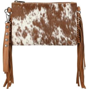Montana West Western Purse for Women Crossbody Bag Wristlet Clutch Purse(A4 Brown)