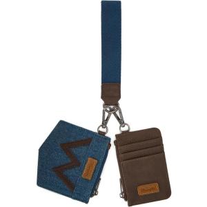 Montana West Wrangler Keychain Wristlet Wallets for Women WG367-W119RD(Coffee)