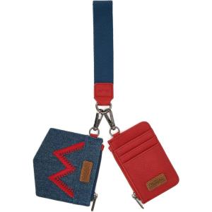 Montana West Wrangler Keychain Wristlet Wallets for Women WG367-W119RD(Red)