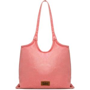 Montana West x Lee Denim Tote Bag for Women Casual Hobo Shoulder Bag & Handbags for Work, Travel, Shopping(Lee-pink)