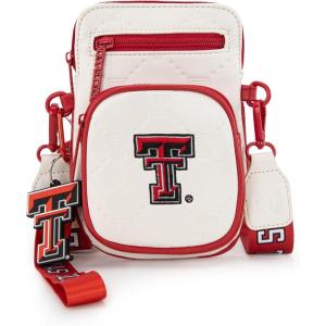 Official LSU Tigers Crossbody Bag – NCAA Licensed Personalized Graduation Gift, Small Purse with Adjustable Strap & Card Slots for Her & Him | Game Day Hands-Free Solution, Travel Essential(Ttu-beige)