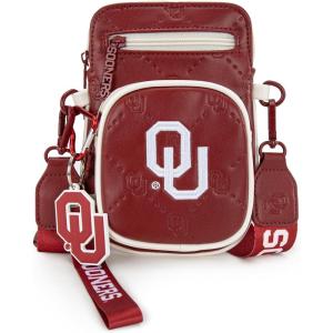 Official LSU Tigers Crossbody Bag – NCAA Licensed Personalized Graduation Gift, Small Purse with Adjustable Strap & Card Slots for Her & Him | Game Day Hands-Free Solution, Travel Essential(Ou-burgundy)