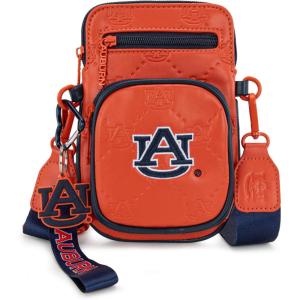 Official LSU Tigers Crossbody Bag – NCAA Licensed Personalized Graduation Gift, Small Purse with Adjustable Strap & Card Slots for Her & Him | Game Day Hands-Free Solution, Travel Essential(Au-orange)