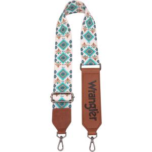 Wrangler Strap Western Purse Straps Replacement Crossbody Handbag Adjustable Aztec Wide Guitar Strap(Aztec Blue Wrangler Strap)