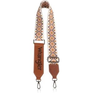 Wrangler Strap Western Purse Straps Replacement Crossbody Handbag Adjustable Aztec Wide Guitar Strap(Aztec Wrangler Strap)