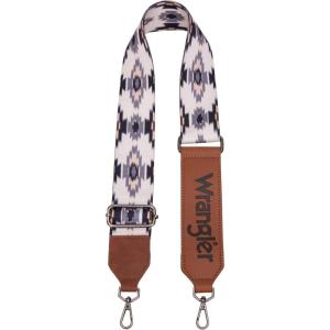 Wrangler Strap Western Purse Straps Replacement Crossbody Handbag Adjustable Aztec Wide Guitar Strap(Strap-angel Diamond Burgundy)