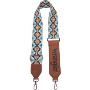 Wrangler Strap Western Purse Straps Replacement Crossbody Handbag Adjustable Aztec Wide Guitar Strap(Strap-angel Diamond Tumbleweed)
