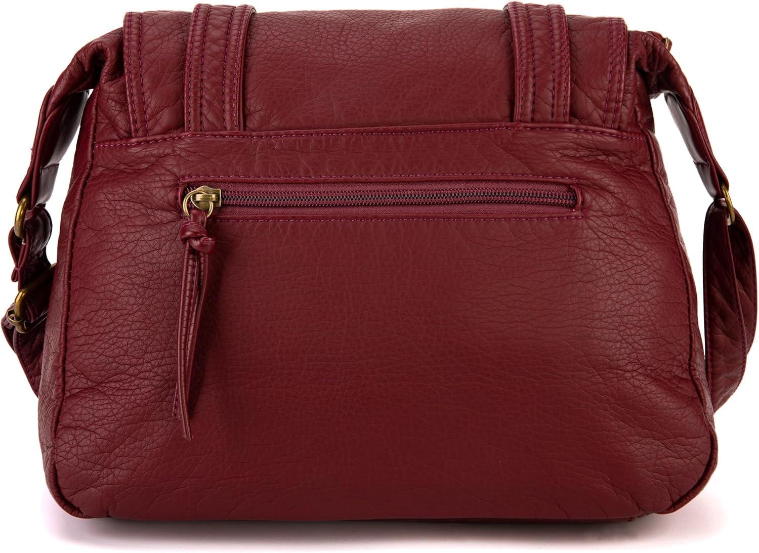 imageMontana West Crossbody Bags for Women Shoulder Bag Multi Pockets Messenger Bag Purses and Handbags