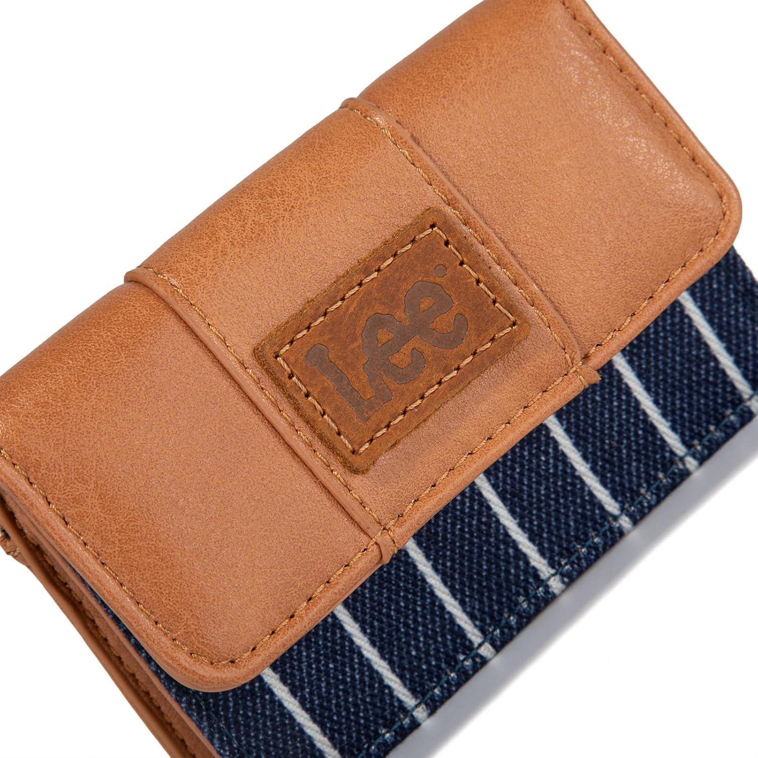 imageMontana West x Lee Small Wallet for Women Compact Credit Card Holder Wallet Purse LEE56005JNCoin pouchJean