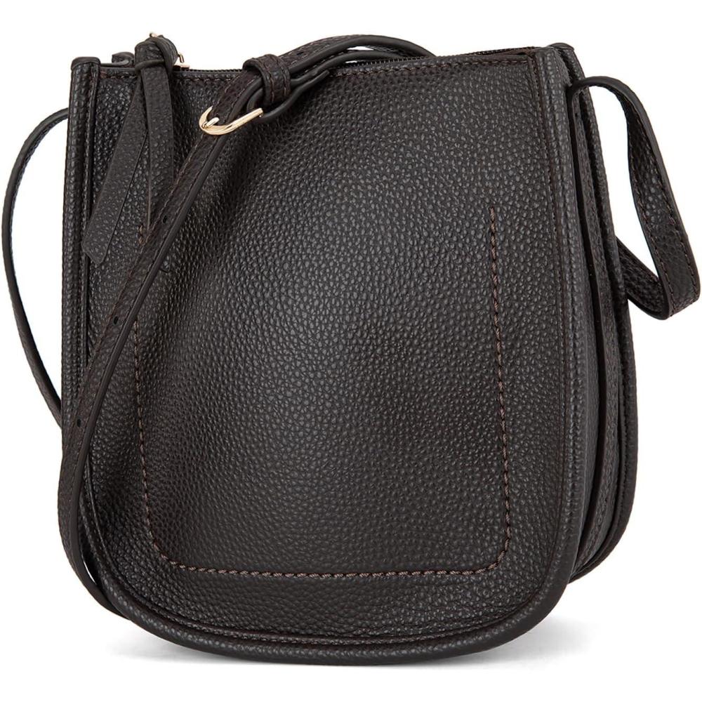 imageMontana West Crossbody Bags for Women Multi Pocket Cross Body Bag Purses with Adjustable StrapCoffee