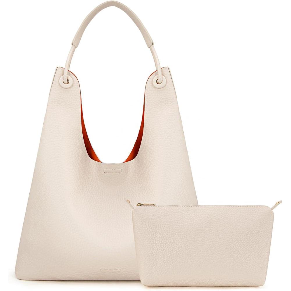 imageMontana West Hobo Bag for Women Shoulder Purse Handbags with Detachable Makeup Bag
