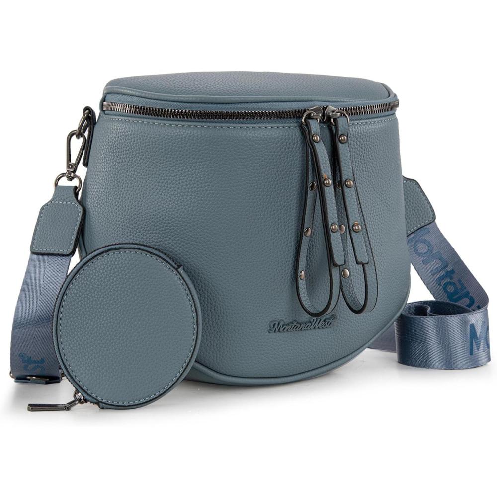 imageMontana West Large Crossbody Bags for Women Bum Bag Sling Purse with Adjustable StrapJean