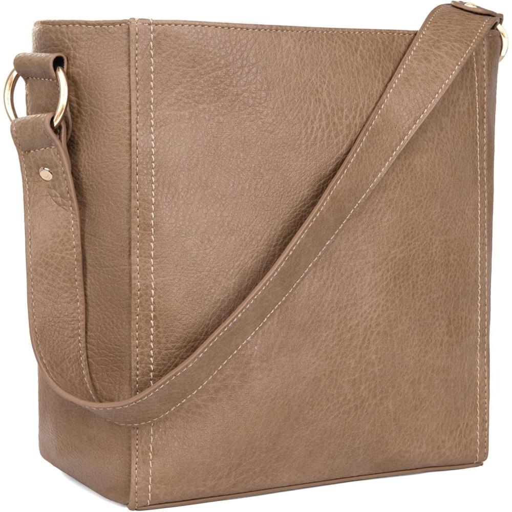 imageMontana West Purse for Women Trendy Soft Shoulder Purses and Handbags Hobo BagsA Khaki